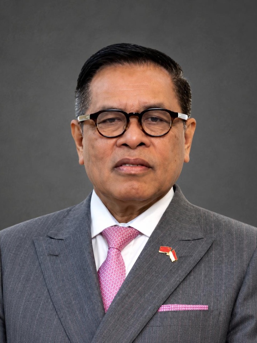 H.E. Mr Djauhari Oratmangun